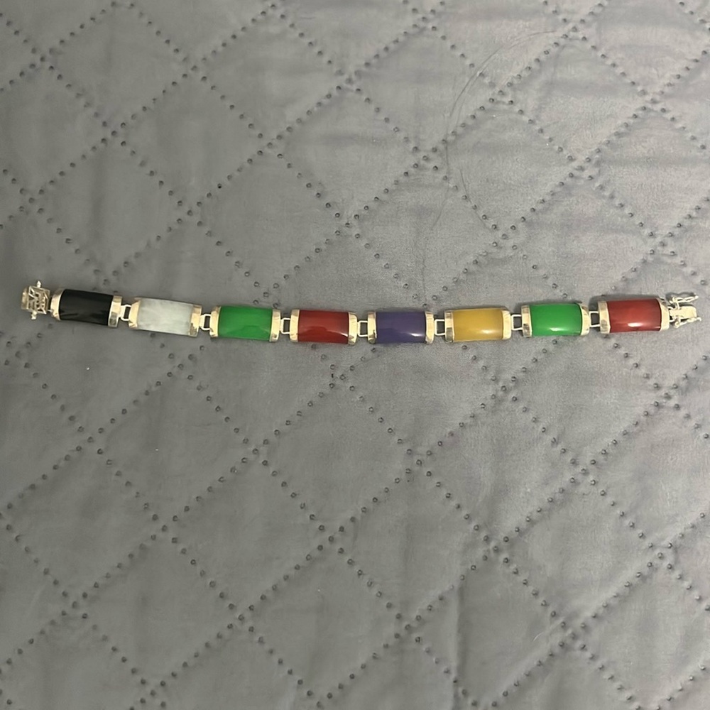 Jade SS multicolor bracelet